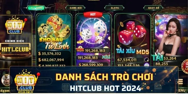 Danh sách trò chơi Hitclub