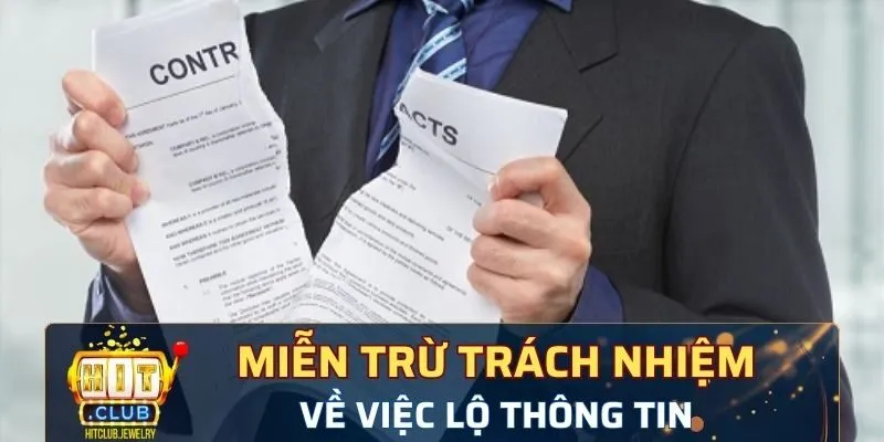 Đối với tình huống thông tin bị lộ ra ngoài